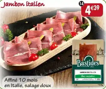 Maximo Jambon Italien Les Bastides offre