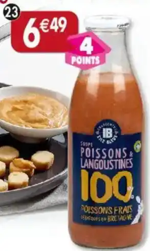 Maximo Soupe de poissons Ile Bleue offre