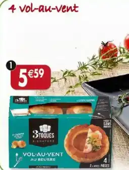 Maximo 4 vol-au-vent au beurre offre