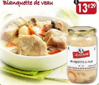 Maximo Blanquette de veau Produits de la Cigogne offre