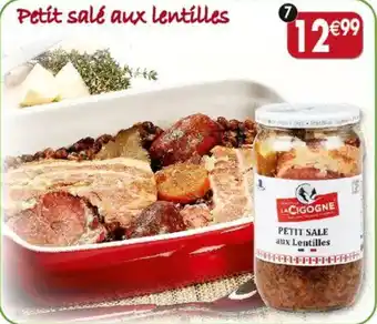 Maximo Petit salé aux lentilles Produits de la Cigogne offre