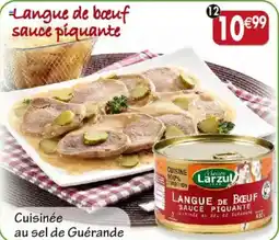 Maximo 1/2 Langue de boeuf sauce piquante Maison Larzul offre