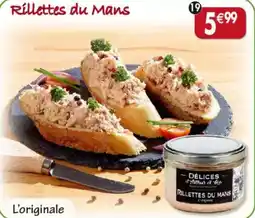 Maximo Rillettes du Mans Délices d'Arthur et Léa offre