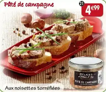 Maximo Pâté de campagne Délices d'Arthur et Léa offre