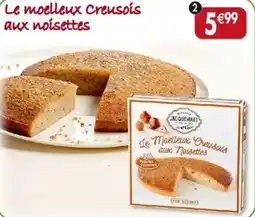 Maximo Le moelleux creusois aux noisettes Maison Jacquemart offre