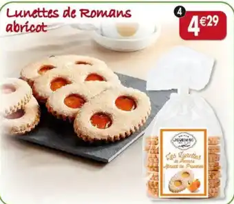 Maximo Lunettes de Romans abricot Maison Jacquemart offre