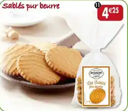 Maximo 6 Sablés pur beurre Maison Jacquemart offre