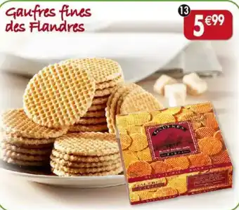 Maximo Gaufres fines des Flandres Biscuiterie Bourdon offre