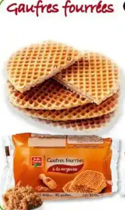 Maximo 10 Gaufres fourrées à la vergeoise Belle France offre