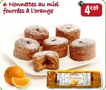 Maximo 6 Nonnettes au miel fourrées à l'orange Fortwenger offre