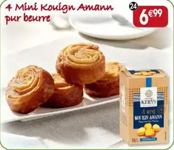 Maximo 4 Mini Kouign Amann pur beurre Maison Kerys offre
