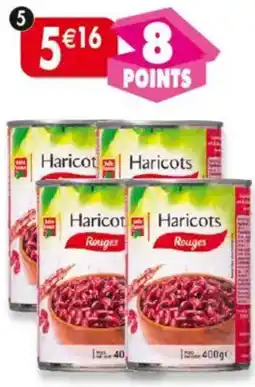 Maximo Lot de 4 boîtes 1/2 de haricots rouges Belle France offre