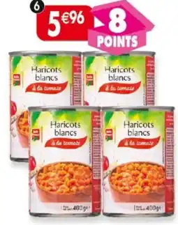 Maximo Lot de 4 boîtes 1/2 de haricots blancs à la tomate Belle France offre