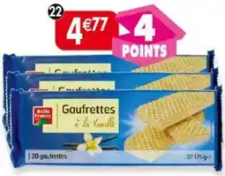 Maximo Lot de 3 paquets de gaufrettes double fourrage vanille Belle France offre