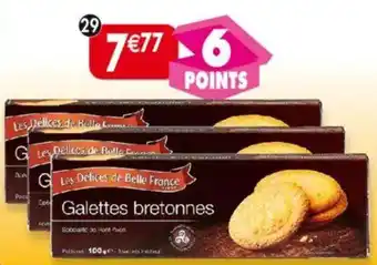 Maximo Lot de 3 paquets de galettes Les Délices de Belle France offre
