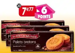 Maximo Lot de 3 paquets de palets bretons spécialité de Pont-Aven Les Délices de Belle France offre