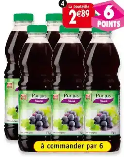 Maximo Pur jus de raisin Belle France offre