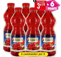 Maximo Jus de cranberry Belle France offre