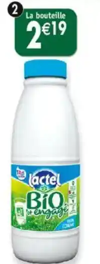 Maximo Lait 1/2 écrémé Lactel offre