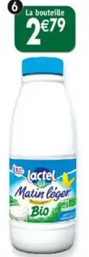 Maximo Matin Léger 1/2 écrémé sans lactose Lactel offre