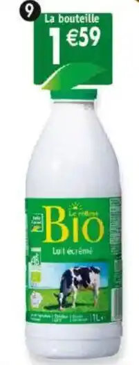 Maximo Lait écrémé Le réflexe Bio offre