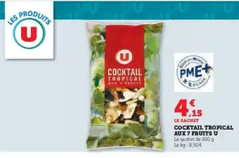Super U Cocktail tropical aux 7 fruits u offre