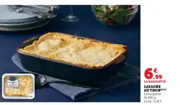 Super U Lasagne au thon offre