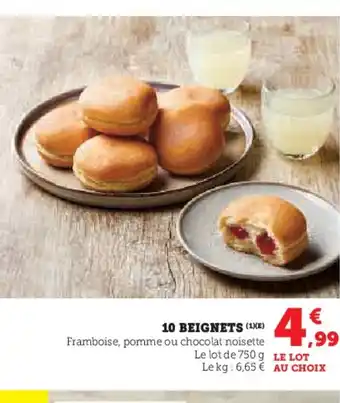 Super U 10 Beignets offre