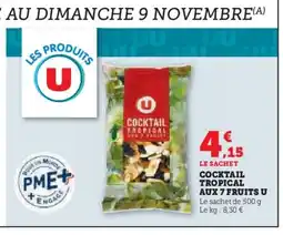 Hyper U Cocktail tropical aux 7 fruits u offre