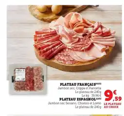 Hyper U Plateau français offre