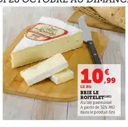 Hyper U Brie le roitelet offre
