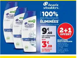 Hyper U HEAD & SHOULDERS Shampooing offre