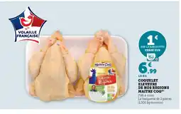 U Express MAITRE COQ Coquelet eleveurs de nos regions offre