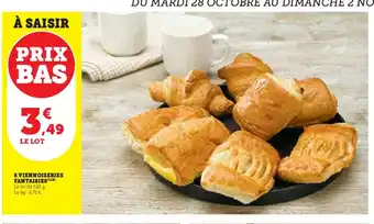 U Express 8 viennoiseries fantaisies offre