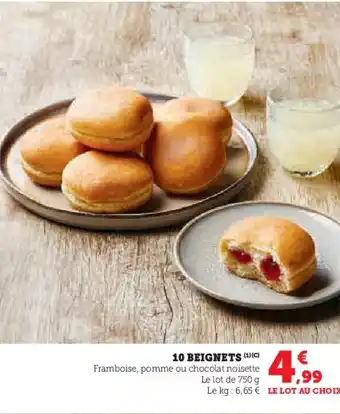 U Express 10 Beignets offre