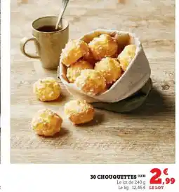 U Express 10 chouquettes offre