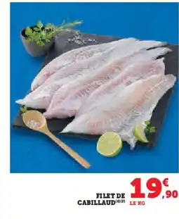 U Express Filet de cabillaud offre