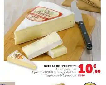 U Express Brie le roitelet offre