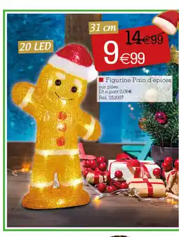 Kandy Figurine Pain d'épices offre