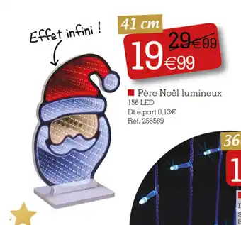 Kandy Père Noël lumineux offre