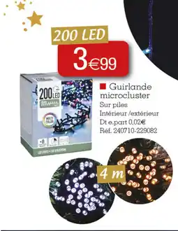 Kandy Guirlande microcluster offre