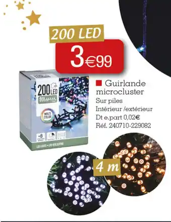 Kandy Guirlande microcluster offre