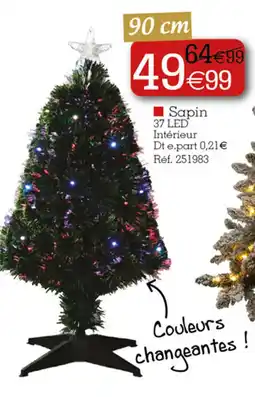 Kandy Sapin 37 LED offre