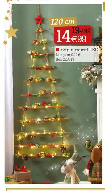 Kandy Sapin mural LED offre