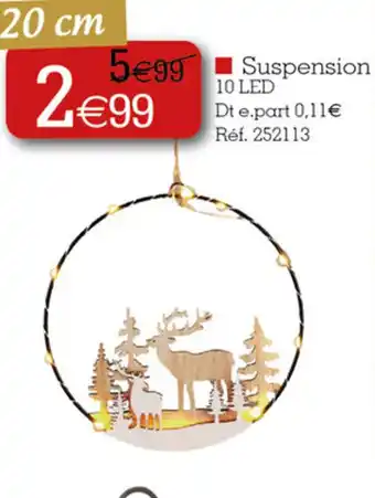 Kandy Suspension 10 LED offre