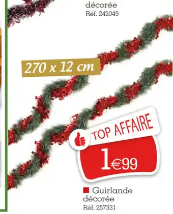 Kandy Guirlande décorée offre