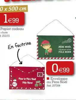 Kandy Enveloppe au Père Noël offre