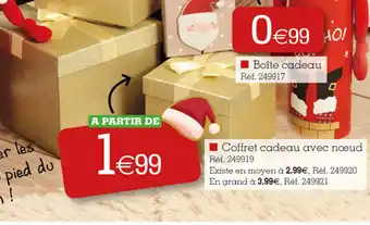 Kandy Coffret cadeau avec noeud offre
