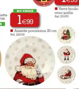 Kandy Assiette porcelaine offre