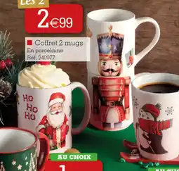 Kandy Coffret 2 mugs offre